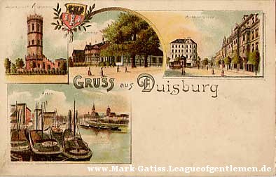 Duisburg Postkarte